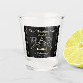 おもしろいアメリカンフットボールバー飲み物用品 ショットグラス