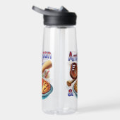 おもしろいアメリカンAs Baseball & Apple Pie ウォーターボトル (右面)