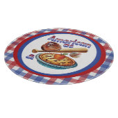 おもしろいアメリカンAs Baseball & Apple Pie カッティングボード (角)