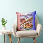 おもしろいアメリカンAs Baseball & Apple Pie クッション (椅子)