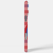 おもしろいアメリカンAs Baseball & Apple Pie Case-Mate iPhoneケース (裏面 / 右)
