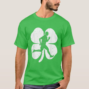 おもしろいアランニングイルランドのシャムロック衣装セントパトリックズD Tシャツ