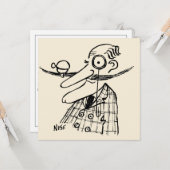 おもしろいアリストクラットとハンドルバームスタッシュ カード (正面/裏面インサイチュ)