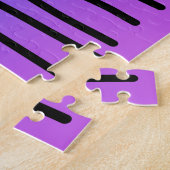 おもしろいアルファベットレインボージグソーパズル ジグソーパズル (側面)