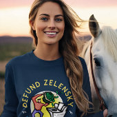 おもしろいアンチ戦争ゼレンスキーDNCマネーロンダリング Tシャツ