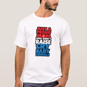 おもしろいアンチ自由主義の保守党 Tシャツ