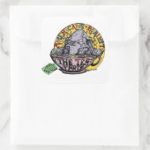 おもしろいアンチGOPスタンプ スクエアシール (バッグ)