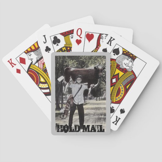 おもしろいアンティークのメール除·売却党の人気 トランプ (裏面)