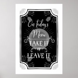 おもしろいアンティークの看板 ポスター