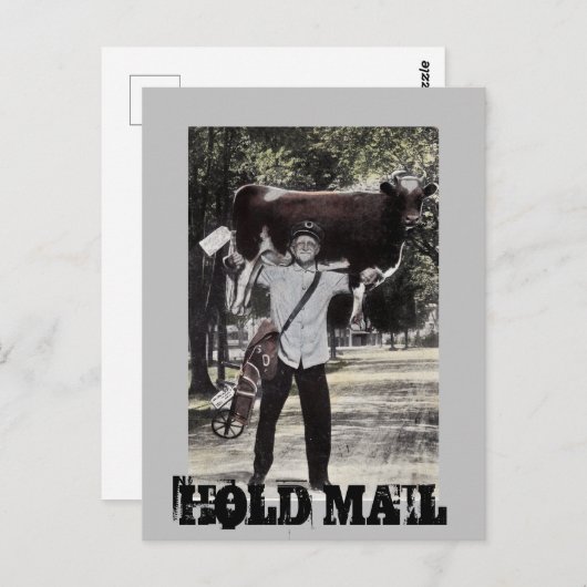 おもしろいアンティーク保留メール除・売却旅行ギフトPC ポストカード (正面/裏面)