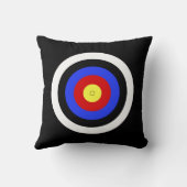 おもしろいアーチェリー射撃、 発砲目標装飾用クッション クッション (裏面)