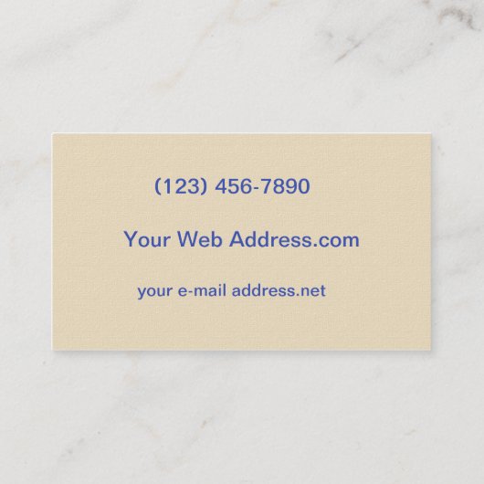 おもしろいアーティス絵を描トリップ 名刺 (裏面)