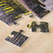 おもしろいアートトレイン写真ファミリー ジグソーパズル (側面)