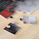 おもしろいアートトレイン写真ファミリー ジグソーパズル (側面)