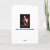 おもしろいイエスとサンタ シーズンカード (裏面)