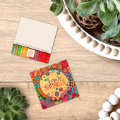 おもしろいイエスはインスピリシビリティーの親切なカードを振りかける スクエア名刺