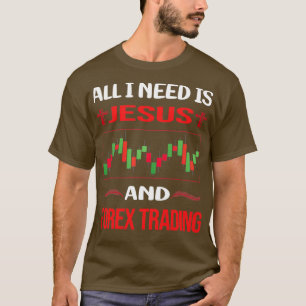 おもしろいイエスフォレックス貿易業者 Tシャツ