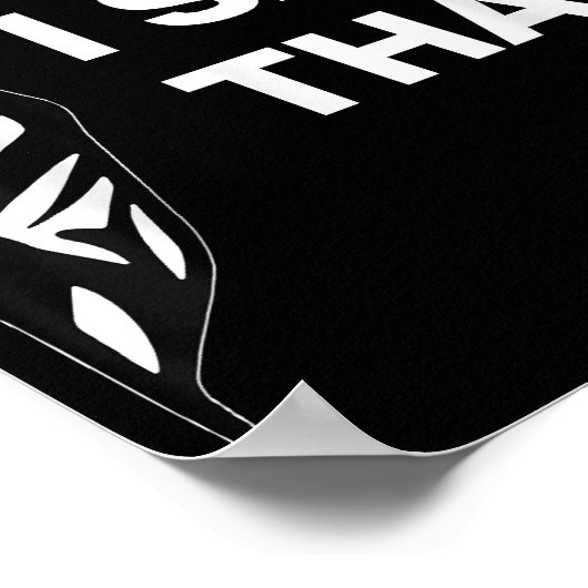 おもしろいイエス様は ポスター (角)