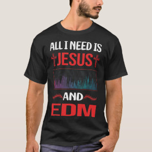 おもしろいイエスEDM Tシャツ