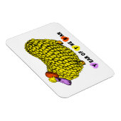 おもしろいイエローラム中国のイヤー〔占星術の〕十二宮図誕生日HPM マグネット (右側)