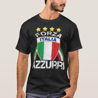 おもしろいイタリアサッカーイタリアン国旗の記号b tシャツ