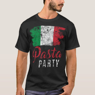 おもしろいイタリアンことわざヴィンテージレトロイタリア国旗 Tシャツ