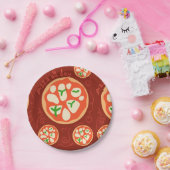 おもしろいイタリアン夜 ペーパープレート (パーティー)