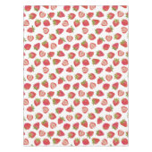 おもしろいイチゴ模様 テーブルクロス (正面)