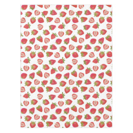 おもしろいイチゴ模様 テーブルクロス