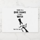 おもしろいイラストレーション引用文 – リキュールラベルセット リキュールボトルラベル (シングルラベル)