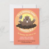 おもしろいイラストレーション招待 招待状 (正面)