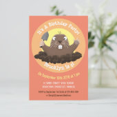 おもしろいイラストレーション招待 招待状 (スタンド正面)