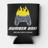 おもしろいイラストレーション書き込みビデオゲームコントローラ， 缶クーラー (正面)