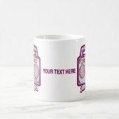 おもしろいイワシのステレオ コーヒーマグカップ (中央)