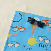 おもしろいインザサン夏期ホリデイ ビーチタオル (インサイチュ)