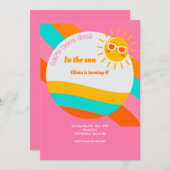 おもしろいインザサン招待状 招待状 (正面/裏面)