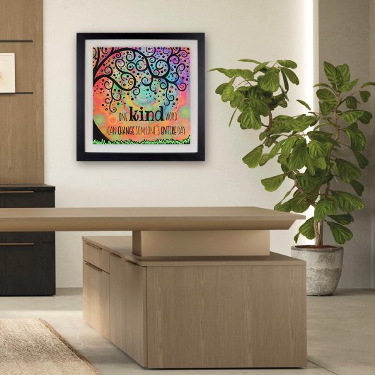 おもしろいインスパイアの優しい言葉の教室 ポスター