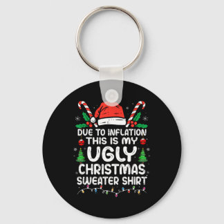 おもしろいインフレによる私のクリスティマにとって醜い キーホルダー
