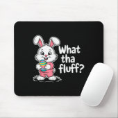 おもしろいイースターバニー – 何Tha Flff マウスパッド (マウス)