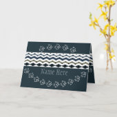 おもしろいウィムシーアート紙 カード (黄色い花)