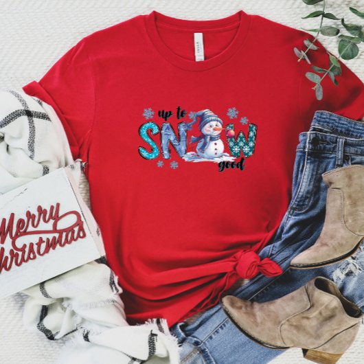 おもしろいウィンターウィメンズTシャツ Tシャツ