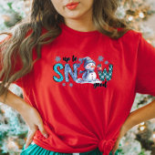 おもしろいウィンターウィメンズTシャツ Tシャツ