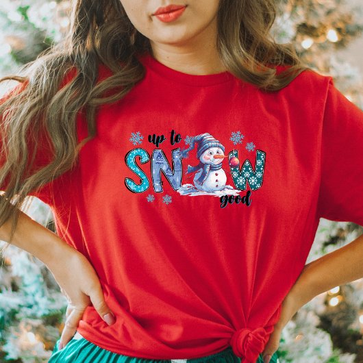 おもしろいウィンターウィメンズTシャツ Tシャツ