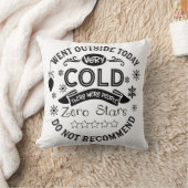 おもしろいウィンタークリスマスホリデー引用文 クッション (ブランケット)