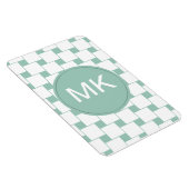 おもしろいウィーヴスクウェアミントグリーン マグネット (右側)