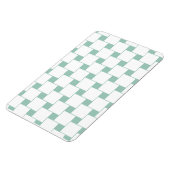 おもしろいウィーヴスクウェアミントグリーン マグネット (左側)