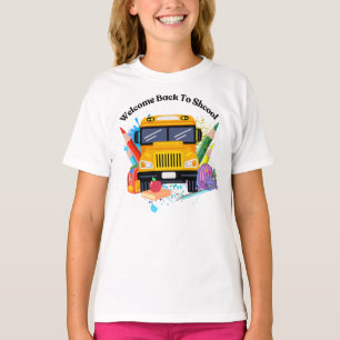 おもしろいウェルカム新学期シャツ – かわいい&カラフルかわいい Tシャツ