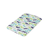 おもしろいウマ模様 バスマット (アングル)