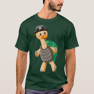 おもしろいウミガモ海賊贈りアイディア Tシャツ