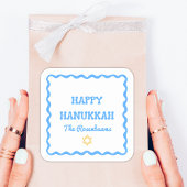 おもしろいウモダンェイ縁どブブルーハヌカーあり スクエアシール